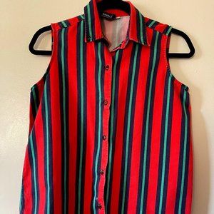 Vintage Sleeveless Shirt